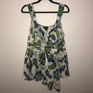 • FINAL DROP • floral dress shirt